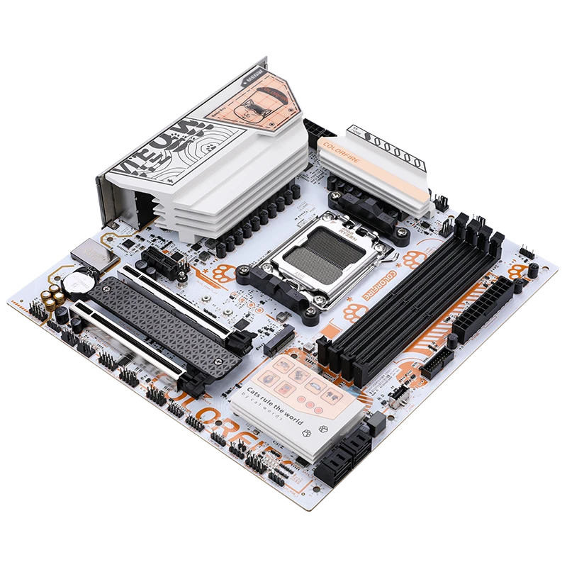 Motherboard B650M-MEOW WIFI ORANGE