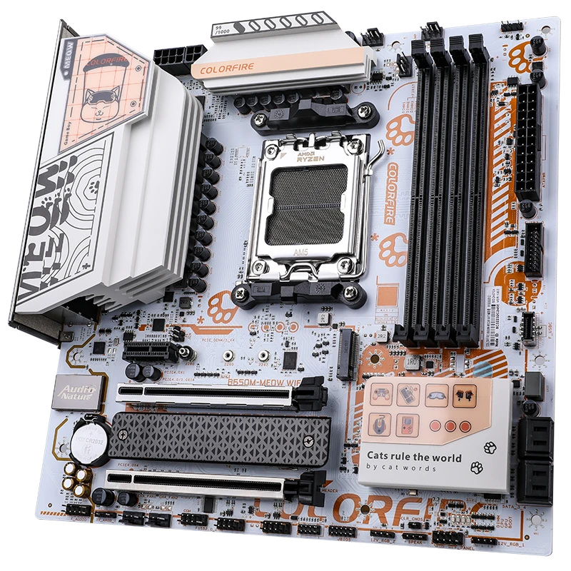 Motherboard B650M-MEOW WIFI ORANGE