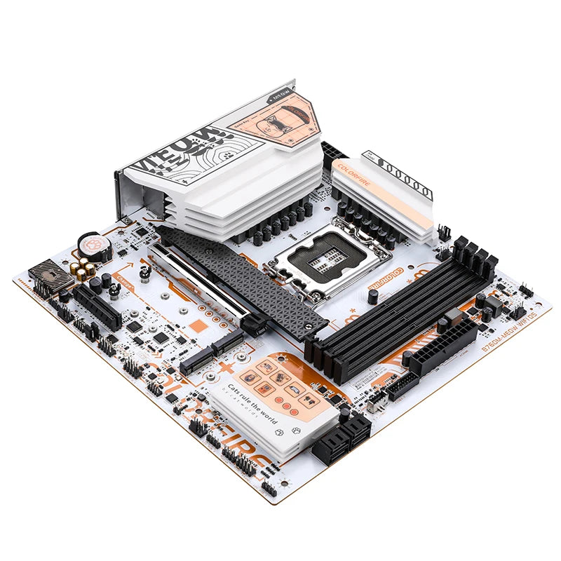 Motherboard B760M-MEOW WIFI D5 ORANGE