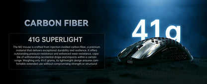 MAMBASNAKE M2 Ultra-Lightweight Wireless Gaming Maus