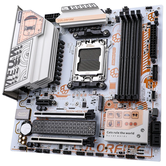 Colorfire B650M-MEOW WIFI ORANGE Motherboard