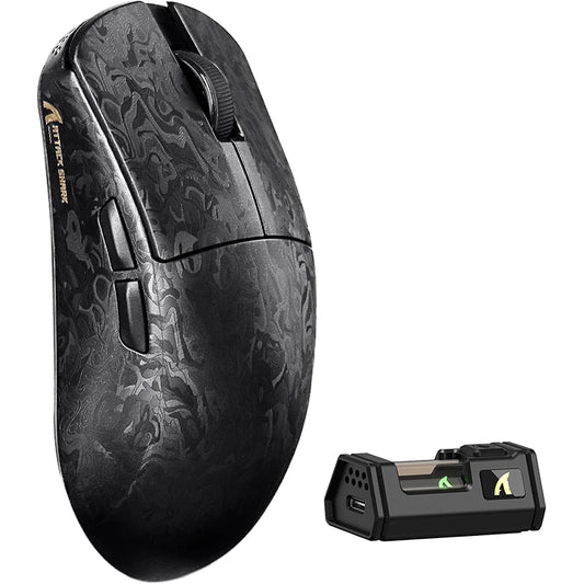 ATTACK SHARK R11 ULTRA 49g Carbon Fiber 8000Hz Wireless Gaming Maus