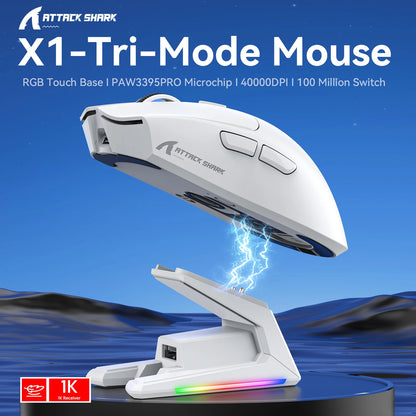 ATTACK SHARK X1 Wireless Gaming Maus