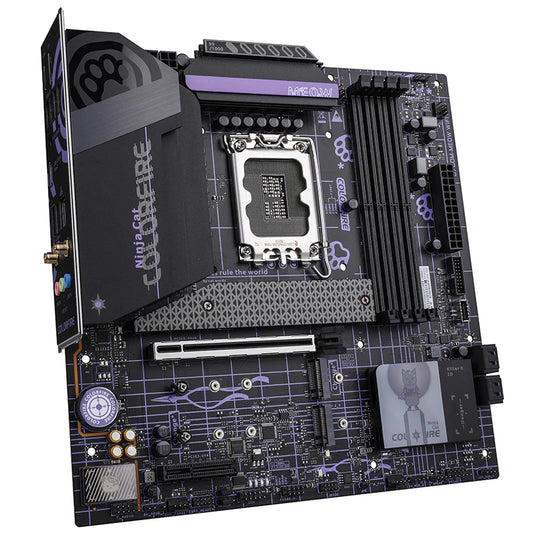 Mainboard B760M-MEOW WIFI D5 shadow purple