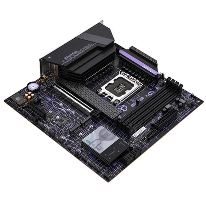 Motherboard B760M-MEOW WIFI D5 shadow purple