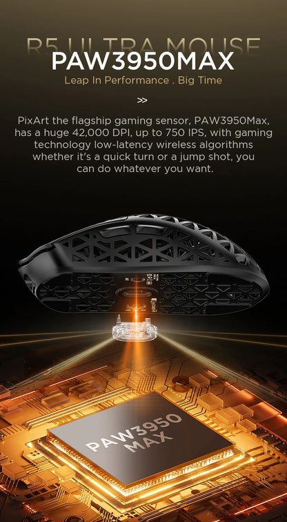 ATTACK SHARK R5 8K Wireless Gaming Mouse