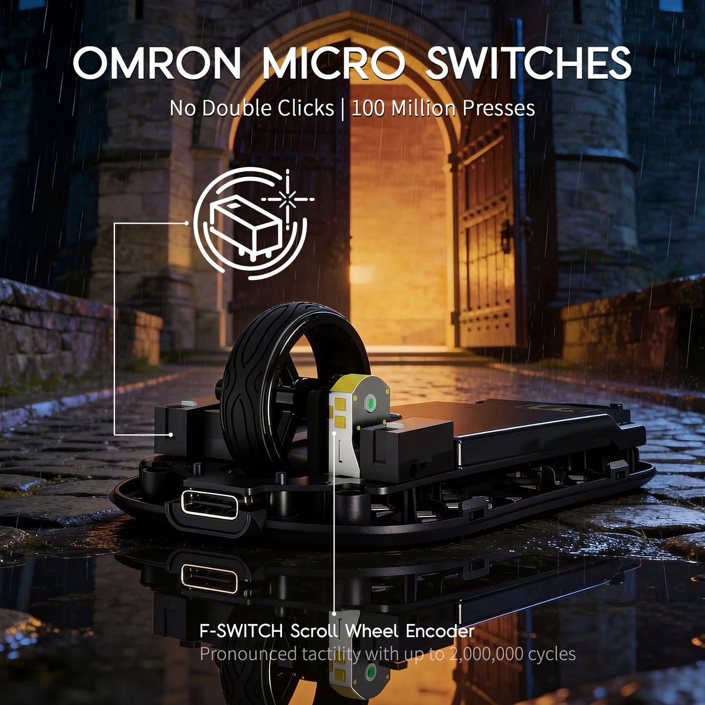 MAMBASNAKE M2 Ultra-Lightweight Wireless Gaming Maus