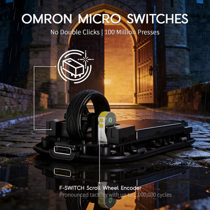 MAMBASNAKE M2 Ultra-Lightweight Wireless Gaming Maus