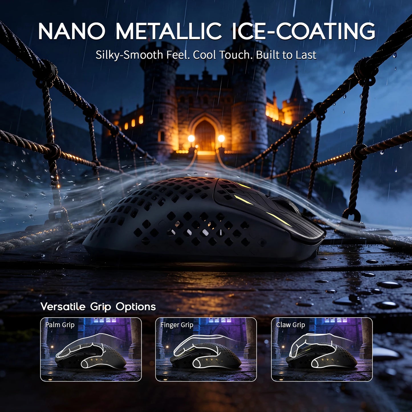 MAMBASNAKE M2 Ultra-Lightweight Wireless Gaming Maus