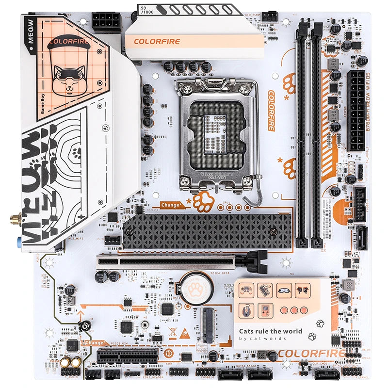 Colorfire B760M-A MEOW WIFI D5 Motherboard