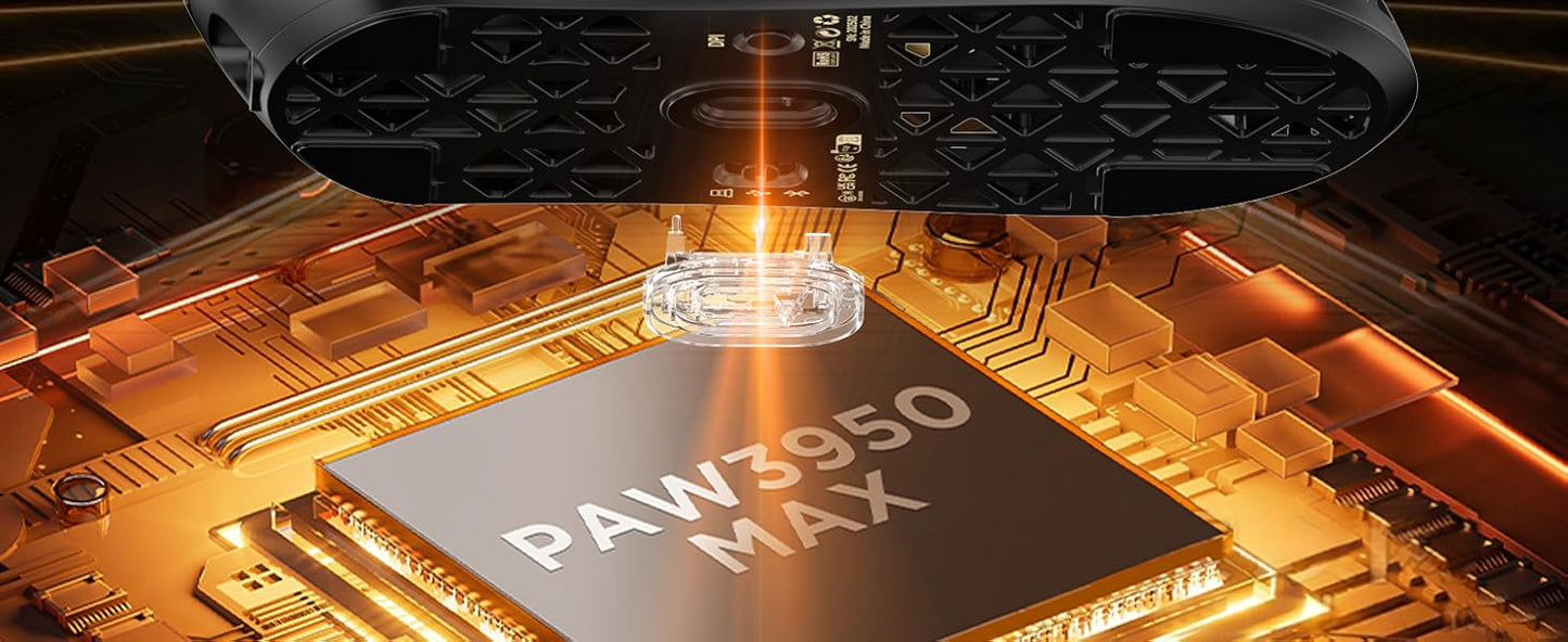 ATTACK SHARK R5 Ultra 39g Carbon Fiber 8000Hz Wireless Gaming Maus