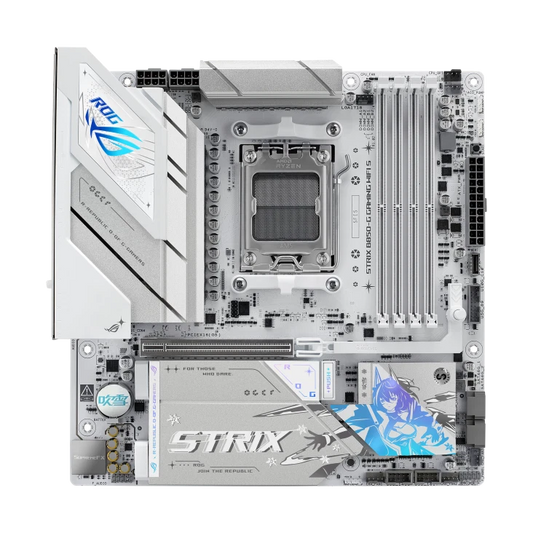 ASUS ROG STRIX Mainboard B850-G GAMING WIFI S snow blowing